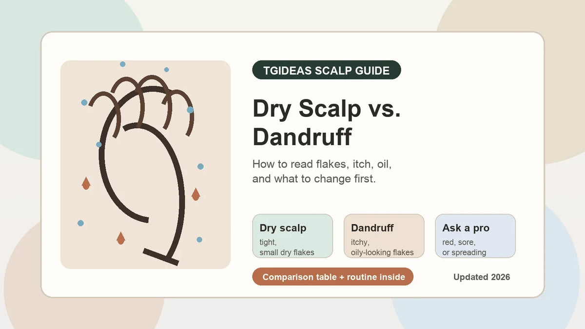 Dry Scalp vS. Dandruff: How to Tell the Differe...
