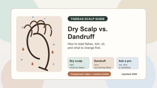 Dry Scalp vS. Dandruff: How to Tell the Differe...