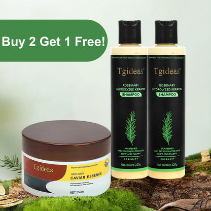 Tgideas® Rosemary Shampoo | Hair Growth & Anti-Dandruff Scalp Treatment