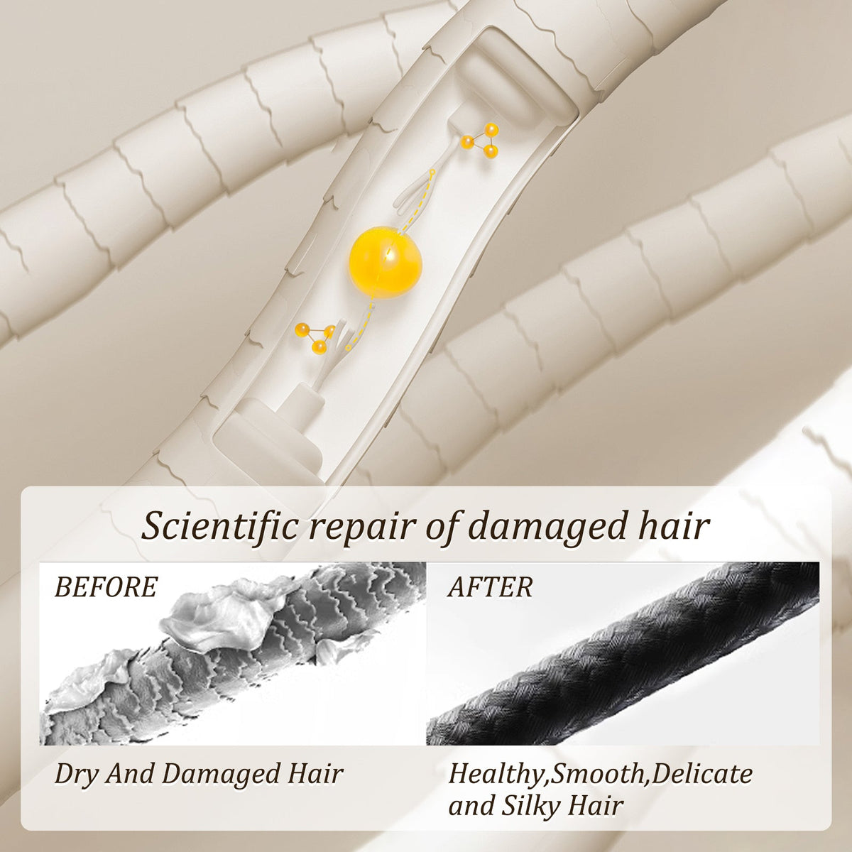 Tgideas® Collagen & Caviar Extract Deep Repair Hair Mask-zrl