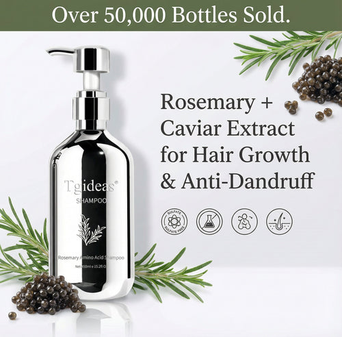Tgideas® Caviar & Rosemary Shampoo: Volumizing & Oil Control Formula-zrl