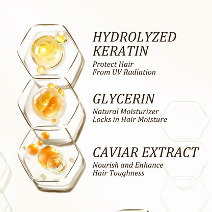 Tgideas® Collagen & Caviar Extract Deep Repair Hair Mask-zrl