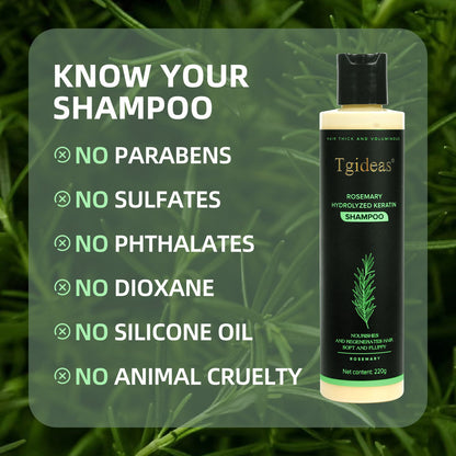 Tgideas® Rosemary Shampoo | Hair Growth & Anti-Dandruff Scalp Treatment-zrl